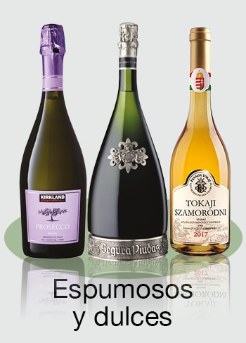 Vinos espumosos y dulces