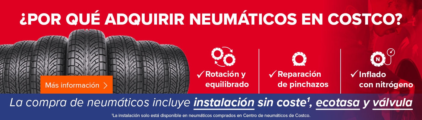 ¿Por qué cambiar neumáticos en Costco?